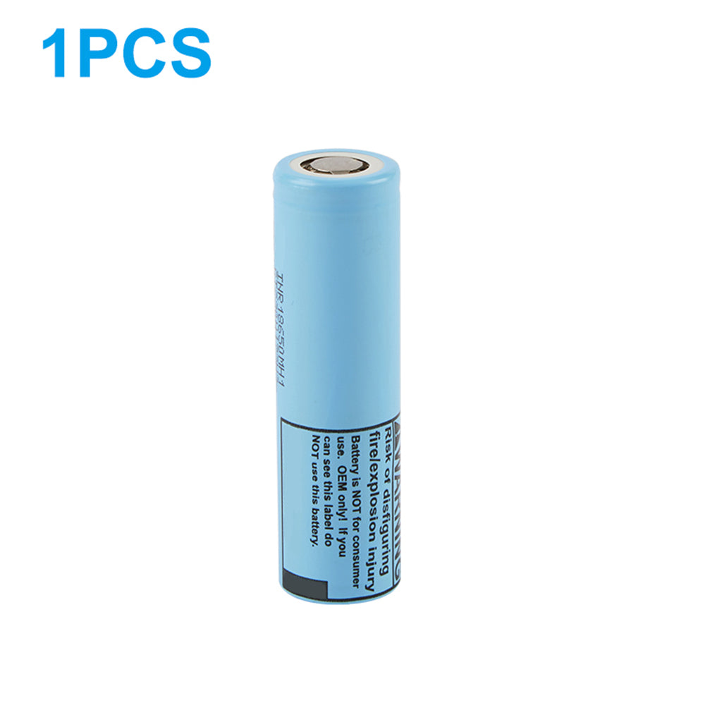 INR18650MH1 電池 3200mAh 3.7V 適用於 LG 鋰充電電池組手電筒電子煙點焊接/引線 1-10 件