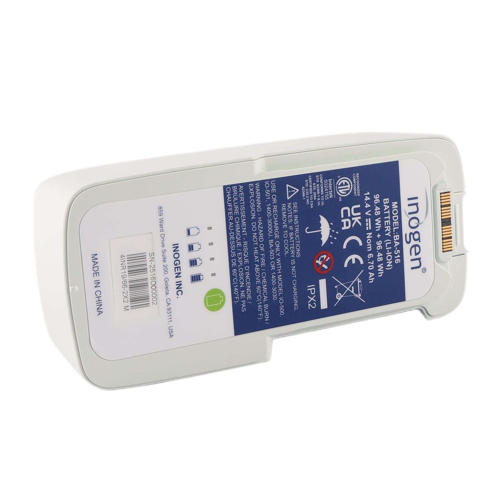 Inogen-BA-516-14.4V-97.9Wh-Medical-Battery