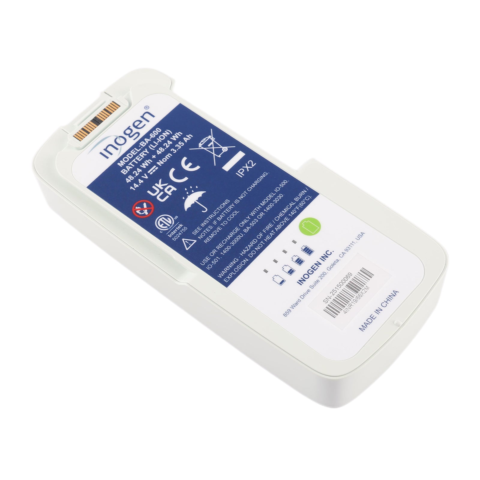 Inogen-BA-600-14.4V-48.24Wh-Medical-Battery