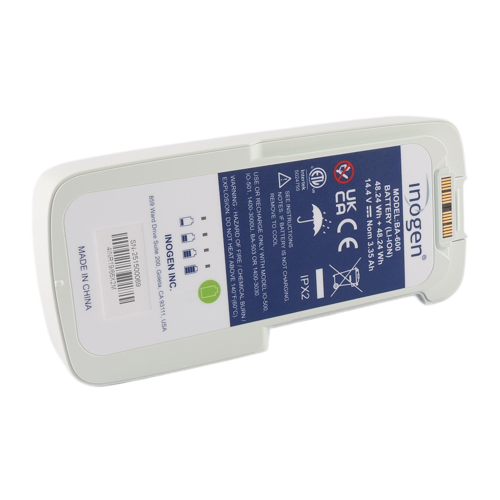 Inogen-BA-600-14.4V-48.24Wh-Medical-Battery