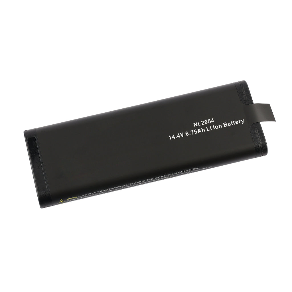 KingSener NL2054 14.4V 6.75Ah 95Wh black Li-ion replacement battery for Inspired Energy medical ECG monitors.