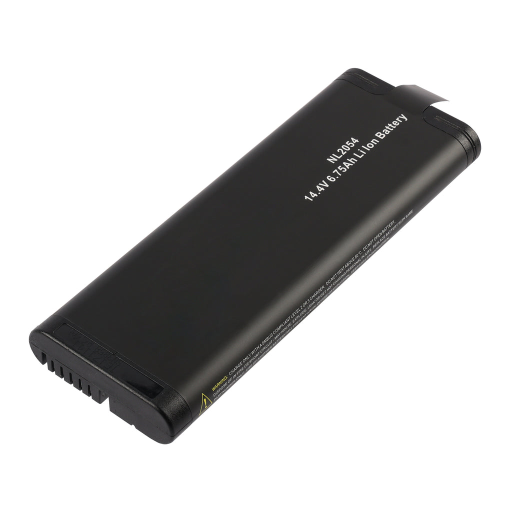 KingSener NL2054 14.4V 6.75Ah 95Wh black Li-ion replacement battery for Inspired Energy medical ECG monitors.