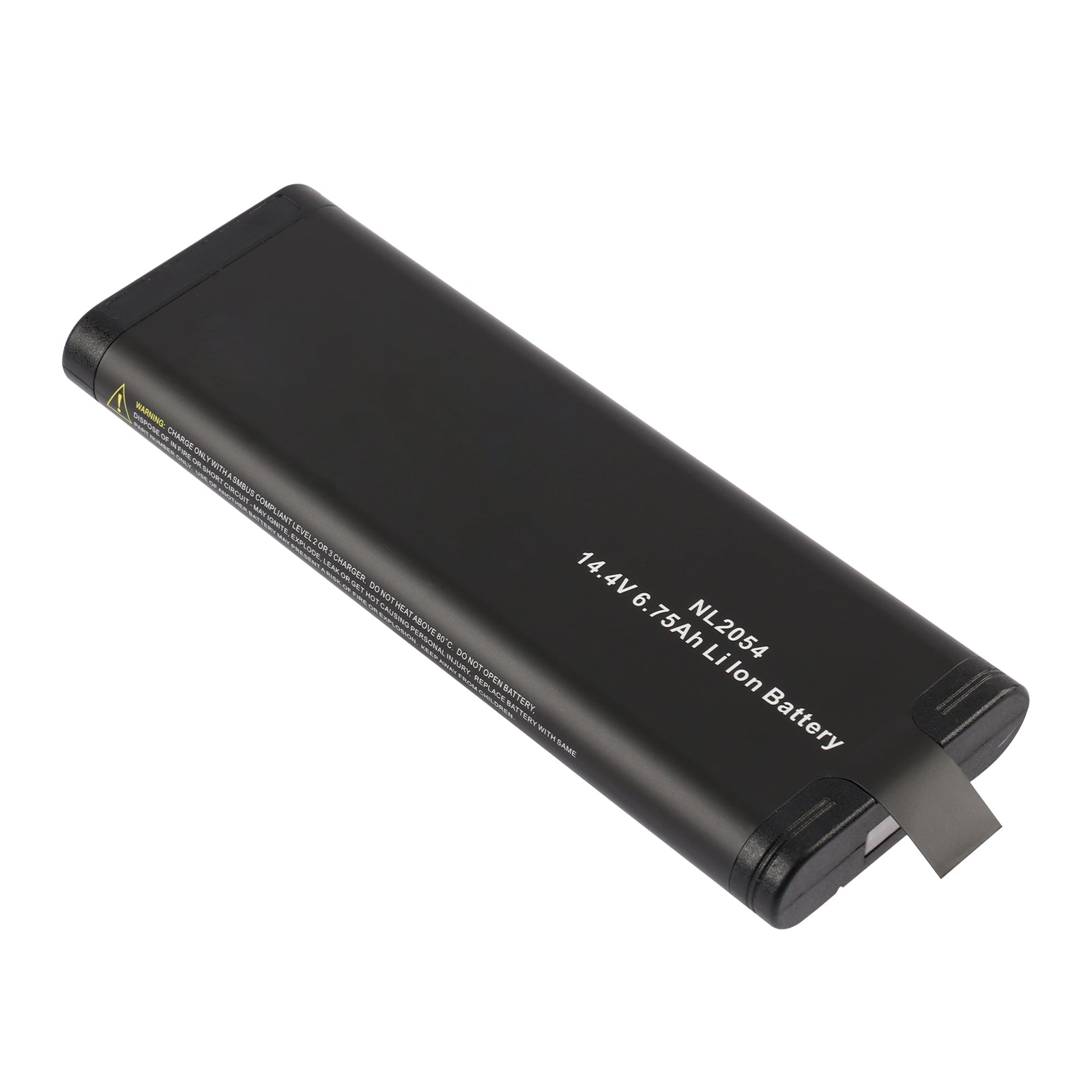 KingSener NL2054 14.4V 6.75Ah 95Wh black Li-ion replacement battery for Inspired Energy medical ECG monitors.