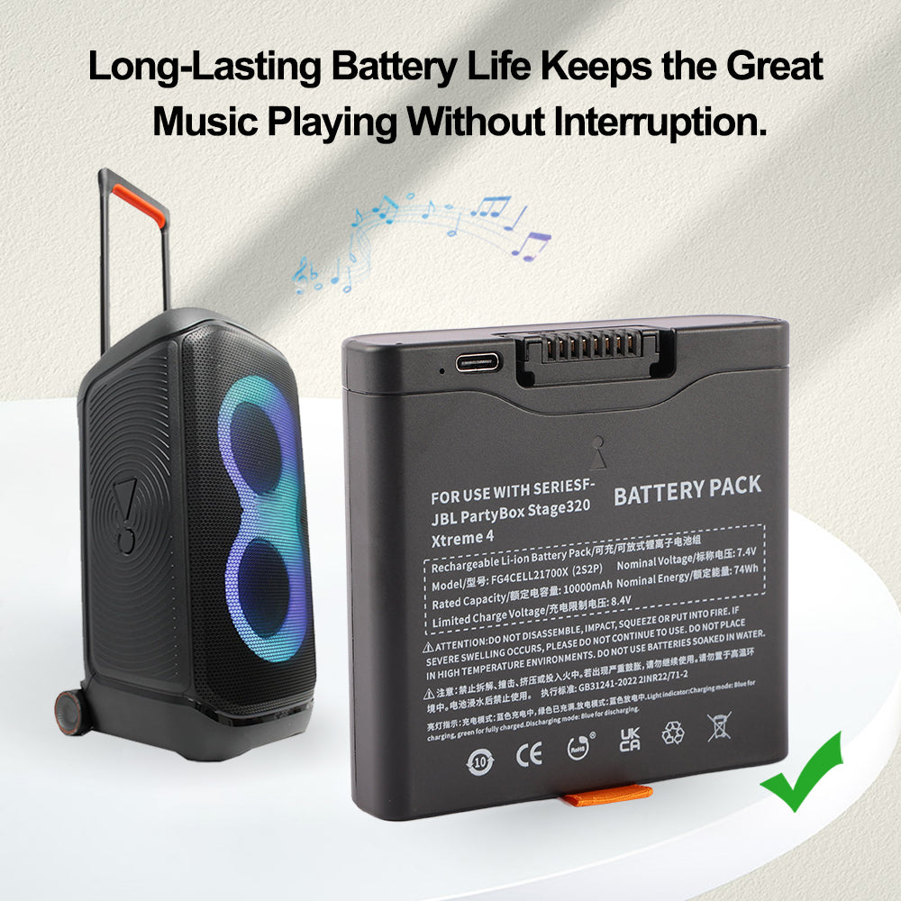 JBL-FG4CELL2170X-7.2V-68Wh-Speaker-Battery