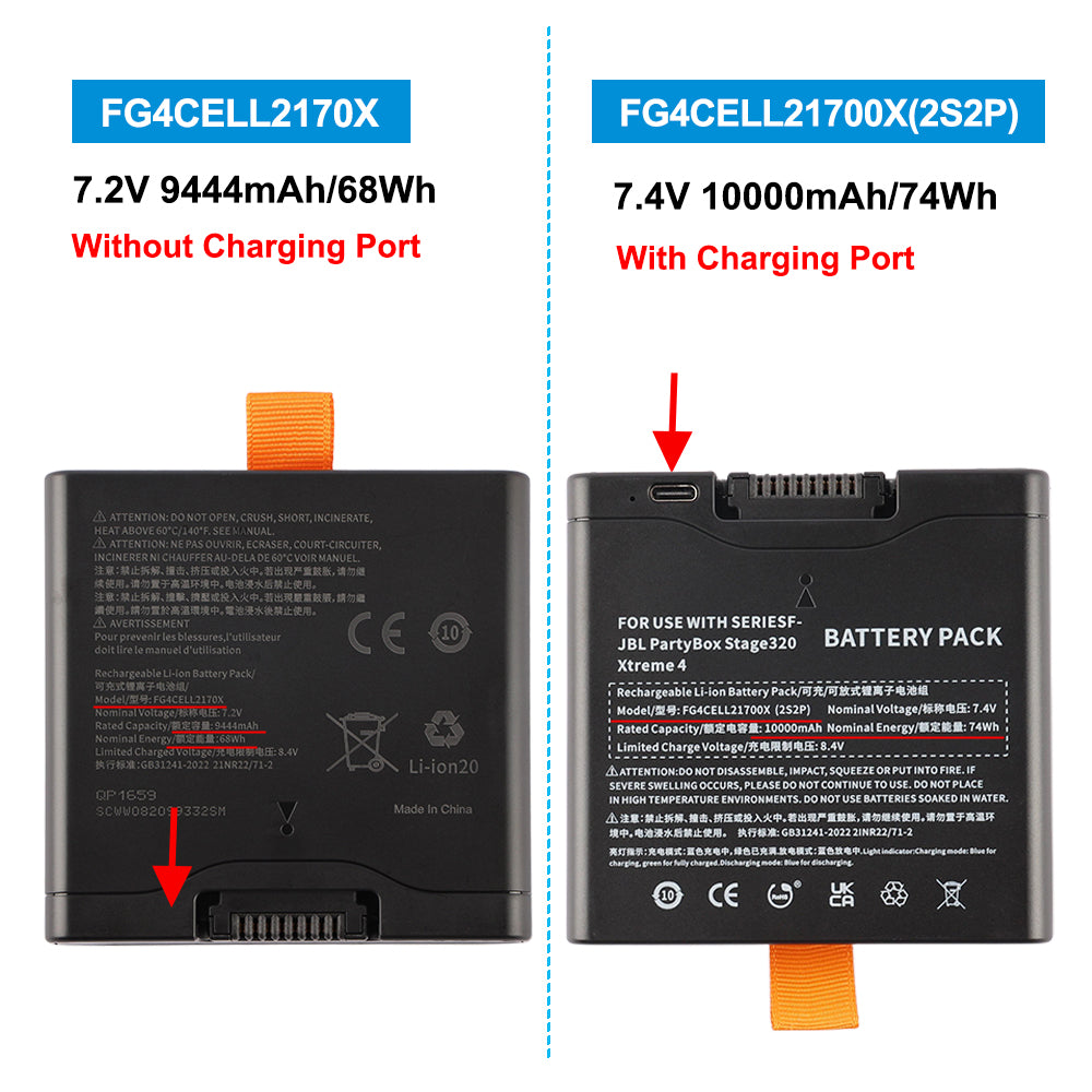 JBL-FG4CELL2170X-7.2V-68Wh-Speaker-Battery