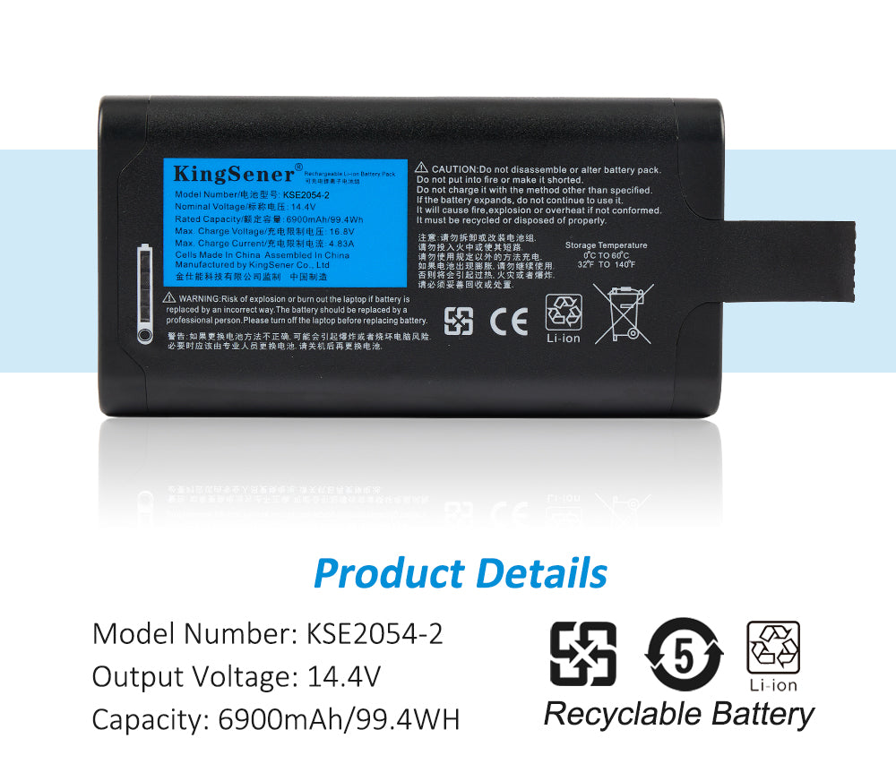 KSE2054-2-14.4V-99.4Wh-Industrial-Battery
