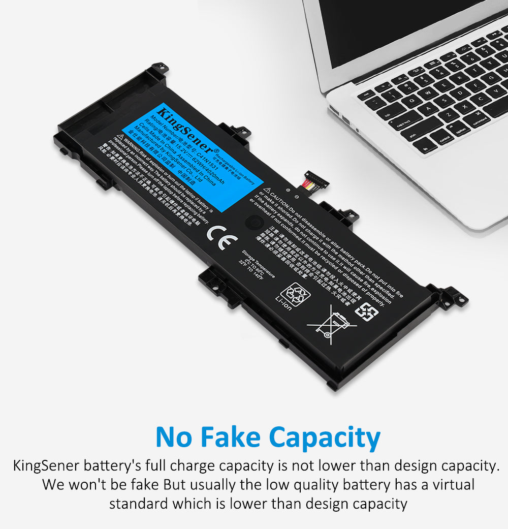 Kingsener-C41N1531-15.2V-62WH-4020mAh-Battery