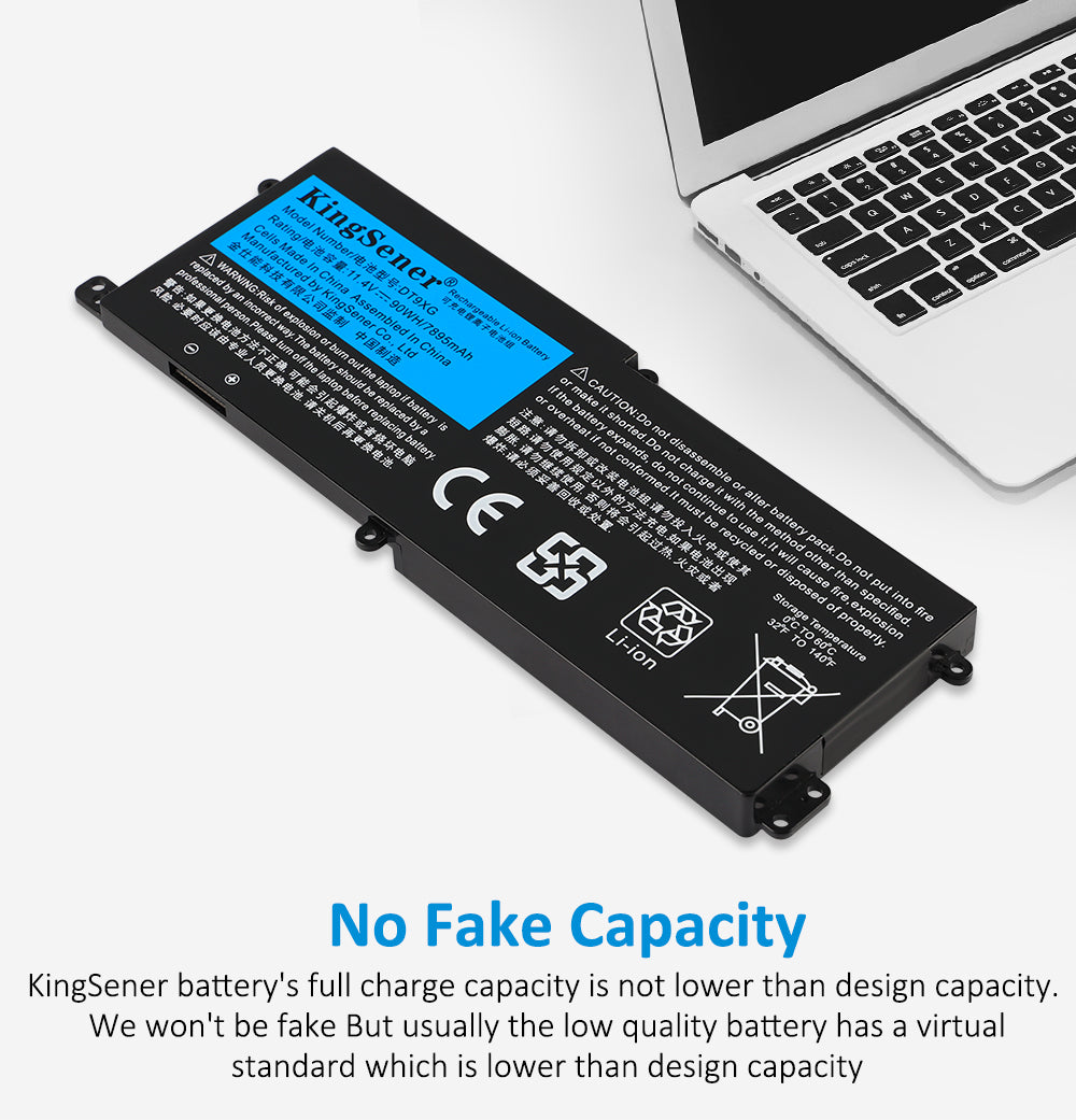 Kingsener-DT9XG-11.4V-90WH-7895mAh-Battery