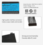 Kingsener-GKIDT-00-13-3S2P-0-11.4V-8200mAh-93.48WH-Battery