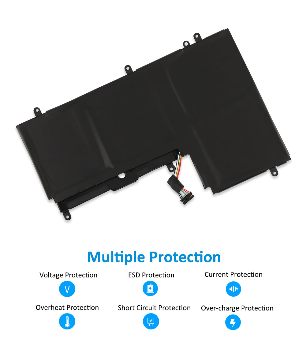 Kingsener-L14M4P72-7.4V-45WH-6280mAh-Battery