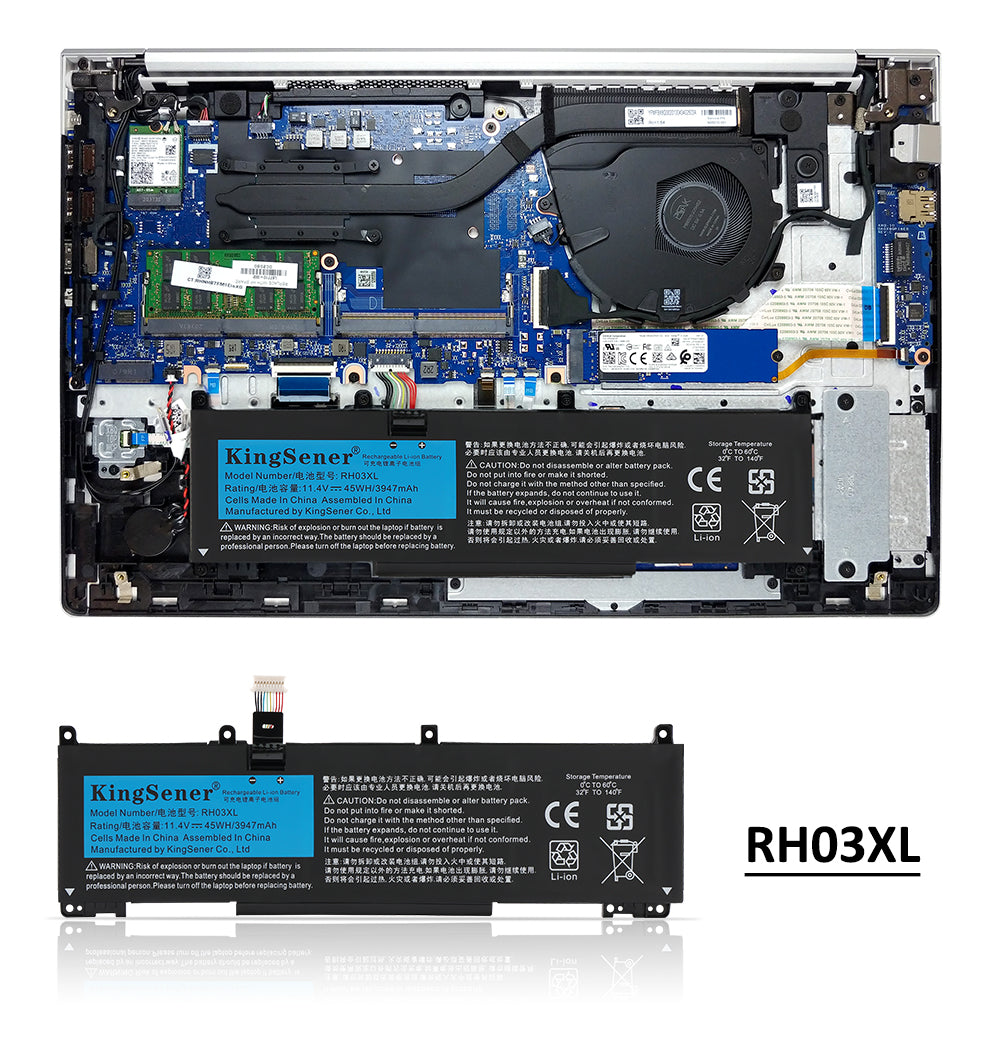 Kingsener-RH03XL-11.4V-45Wh-Battery