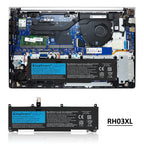 Kingsener-RH03XL-11.4V-45Wh-Battery