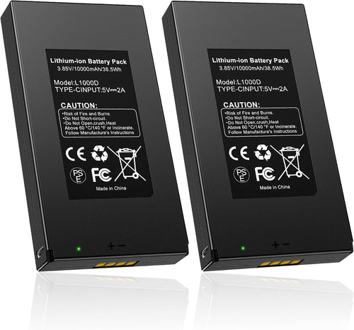 L1000D Replacement Trail Camera Battery For E6P E8P E6PCF E8PWF X60P X60PMB