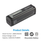 LB08V14S0204-14.4V-74.88WH-Battery