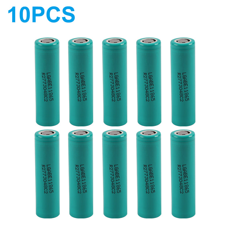 18650 3.7V Rechargeable 3200mAh Li-ion Battery Cell LGABE11865