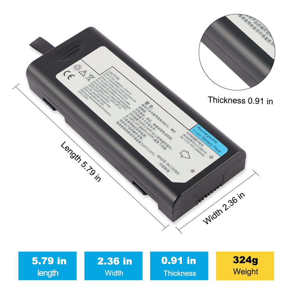 LI13I001A-11.1V-57.72WH-Medical-Battery