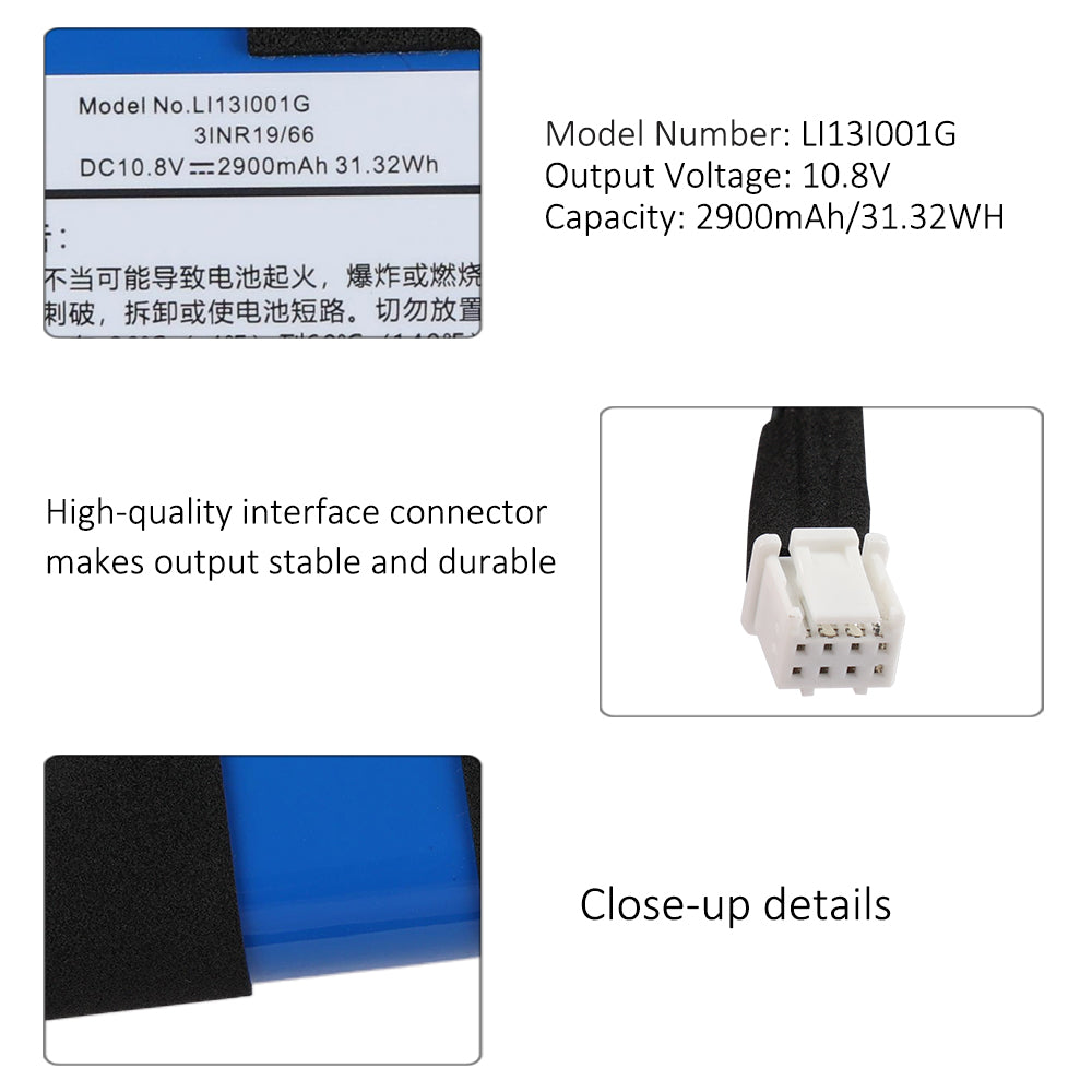 LI13I001G-2900mAh-Medical-Battery