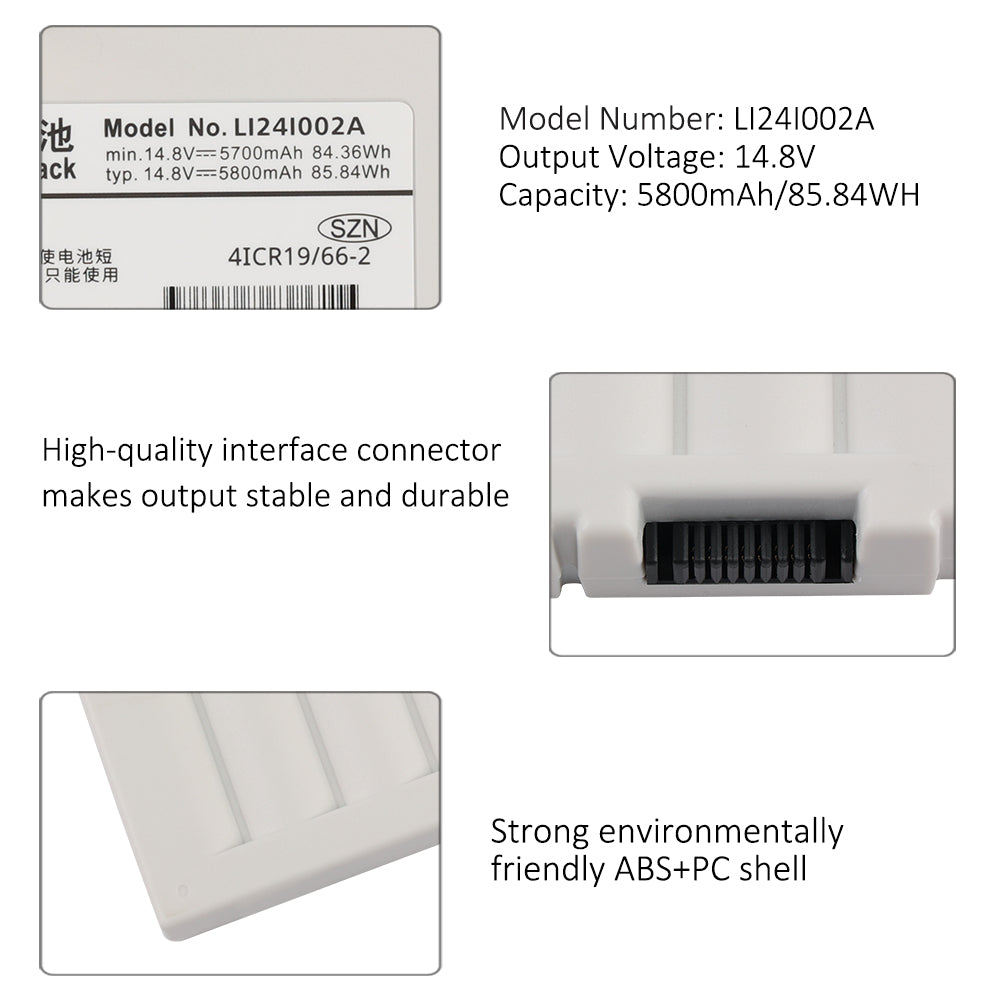 Mindray-LI24I002A-5800mAh-Medical-Battery