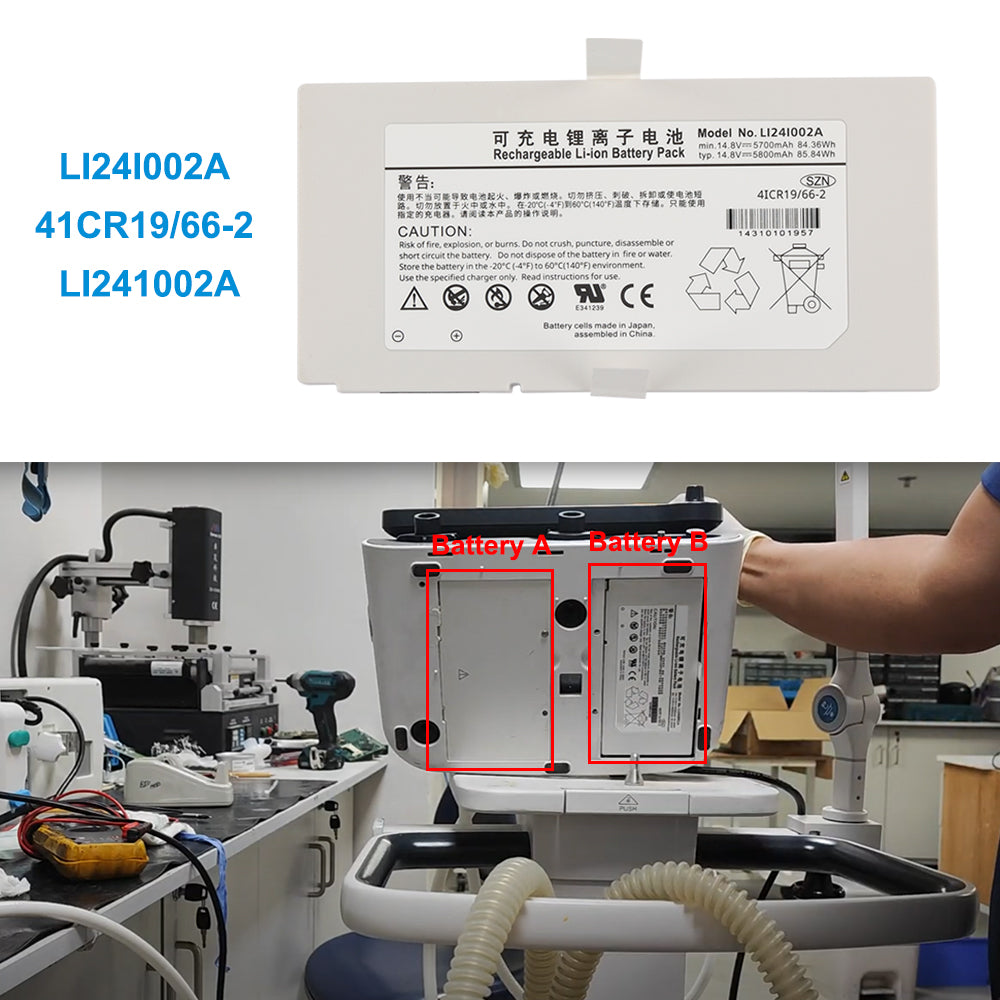 Mindray-LI24I002A-5800mAh-Medical-Battery