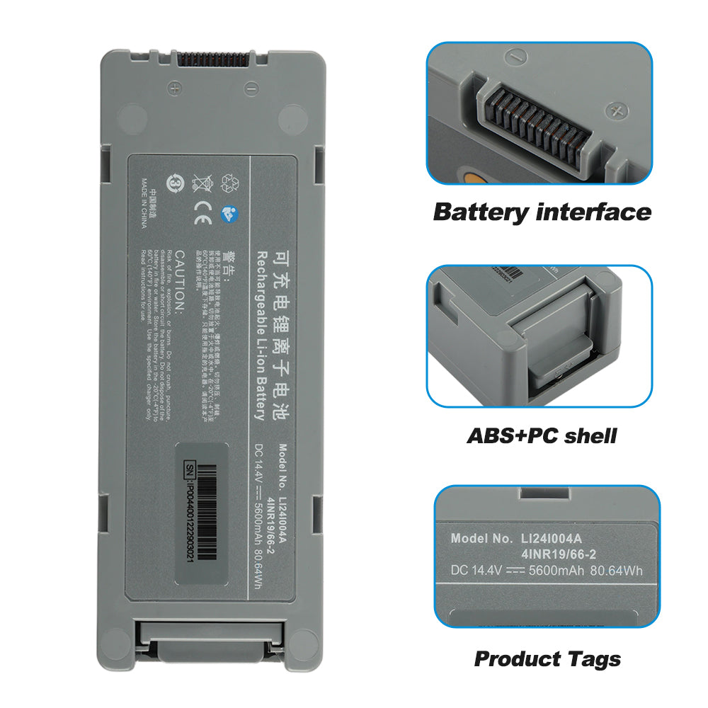 LI24I004A-5600mAh-Medical-Battery