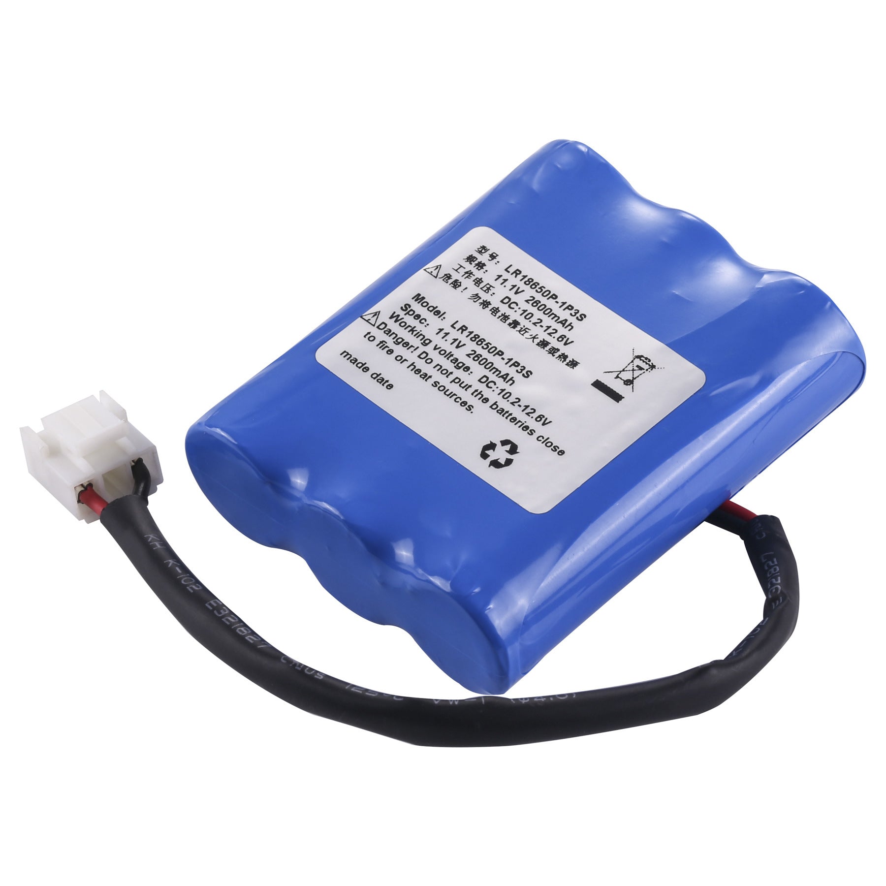 LR18650P-1P3S-2600mah-Medical-Battery