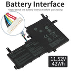 LUSONBAY-B31N1842-11.52V-42Wh-Laptop-Battery