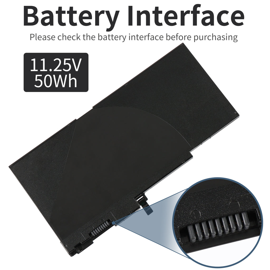 LUSONBAY CM03XL Battery For HP EliteBook 840 G1 G2 745 850 G1 G2 HSTNN-IB4R - Battery Interface