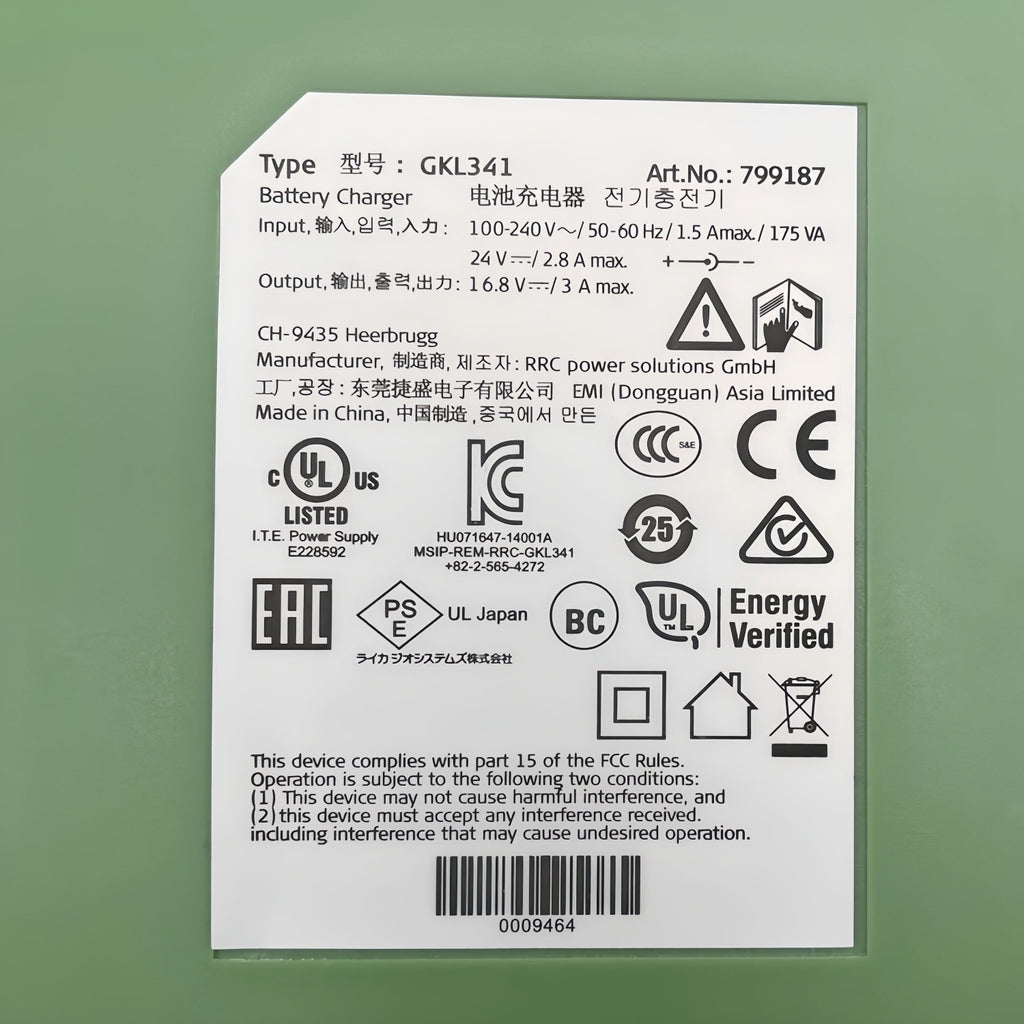 Leica-GKL341-Total-Station-Charger