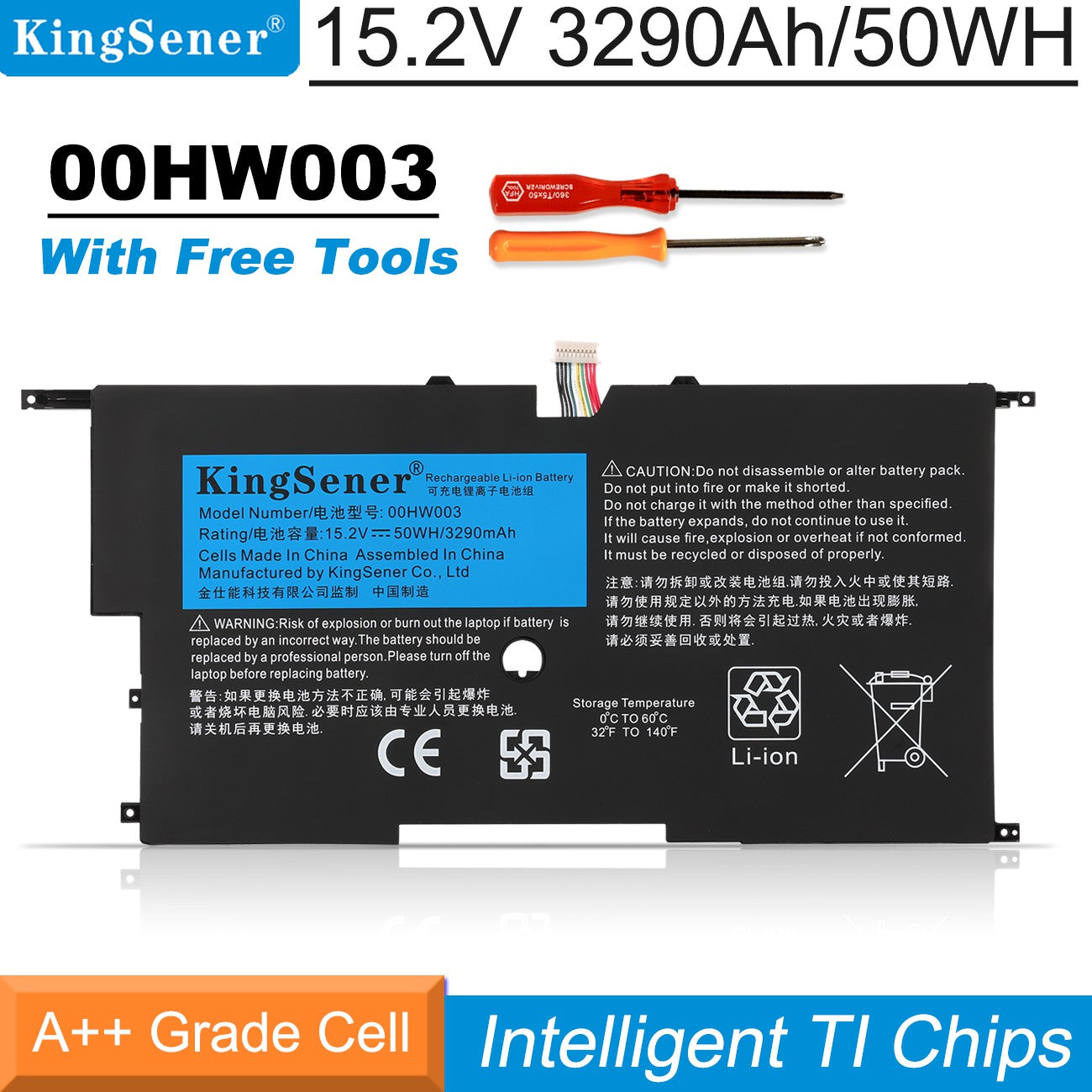 Lenovo-00HW003-15.2V-50WH-Laptop-Battery