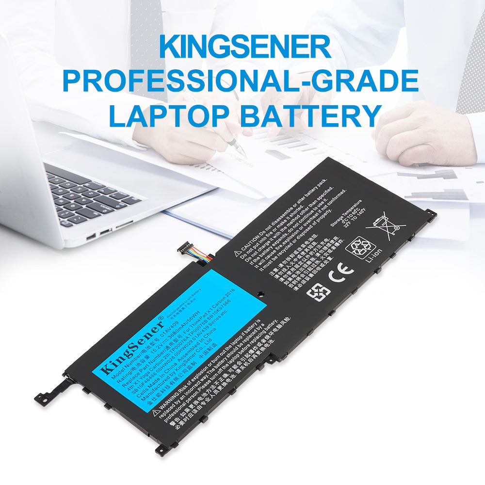 01AV409 Battery for ThinkPad X1 Carbon 6th Gen X1 Yoga 2nd Gen