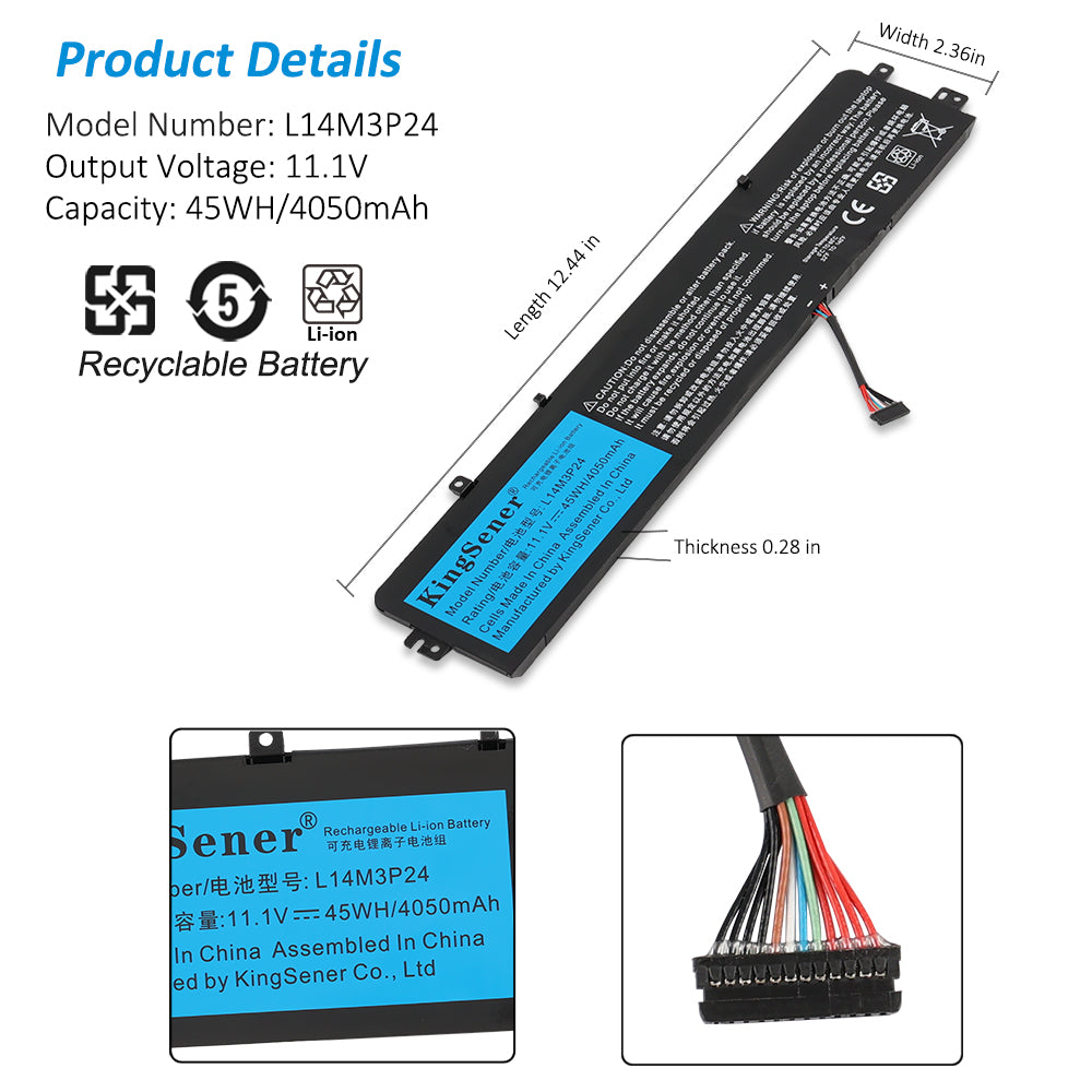 Lenovo-L14M3P24-11.1V-45Wh-Laptop-Battery