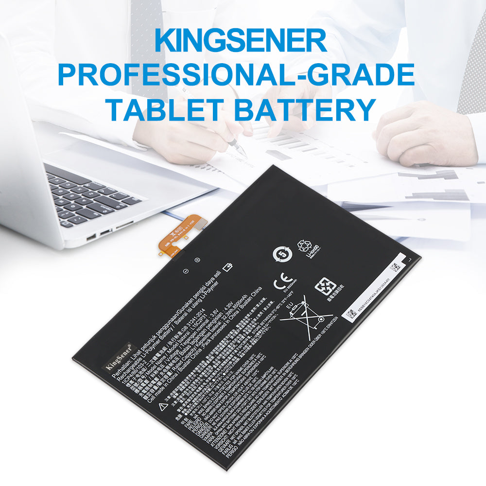 KingSener professional-grade L15C2P31 replacement tablet battery 3.8V 32.3Wh for Lenovo Yoga
