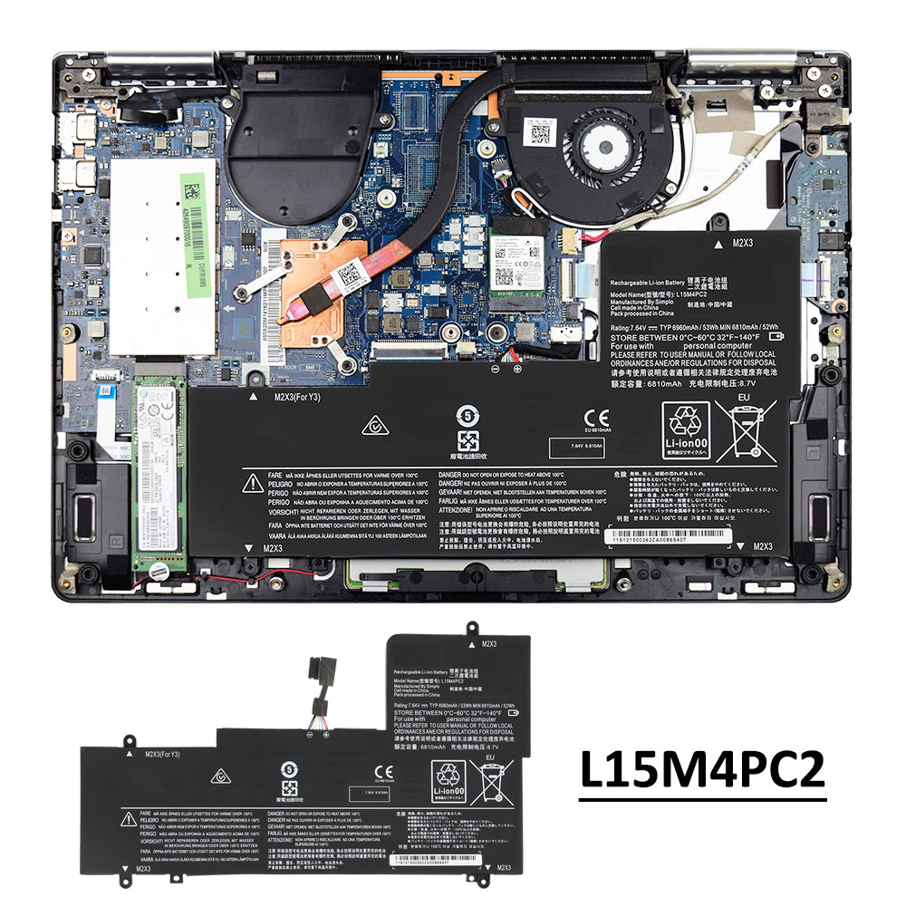 Lenovo-L15M4PC2-7.64V-53Wh-Laptop-Battery
