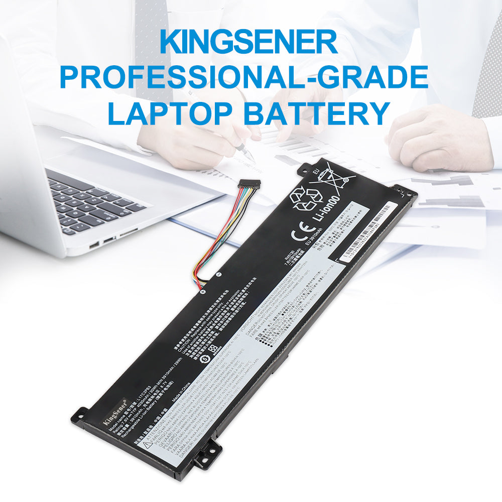 Lenovo L17C2PB3 replacement professional-grade Li-ion laptop battery 7.6V 30Wh 4030mAh