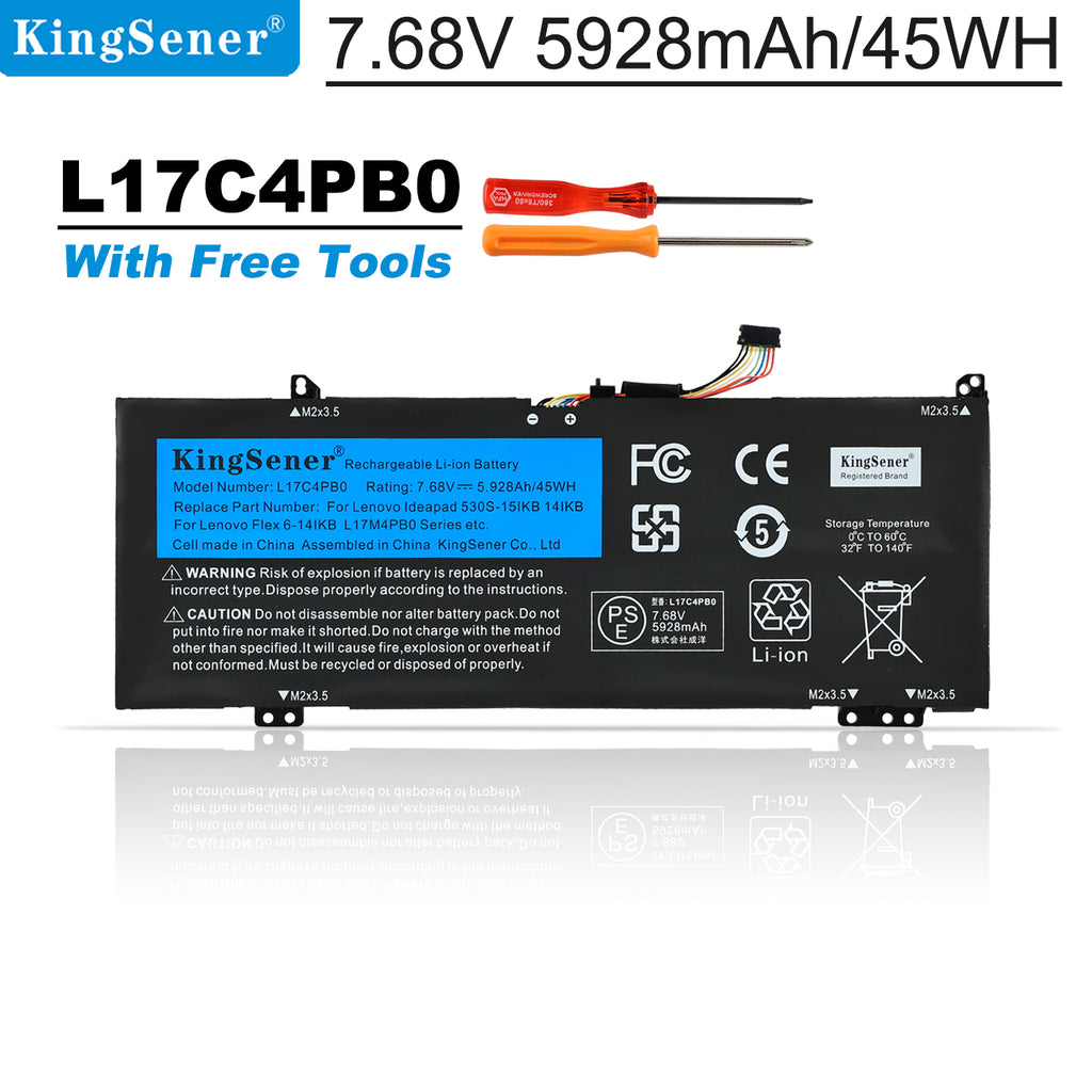 Lenovo-L17C4PB0-7.68V-45WH-Laptop-Battery