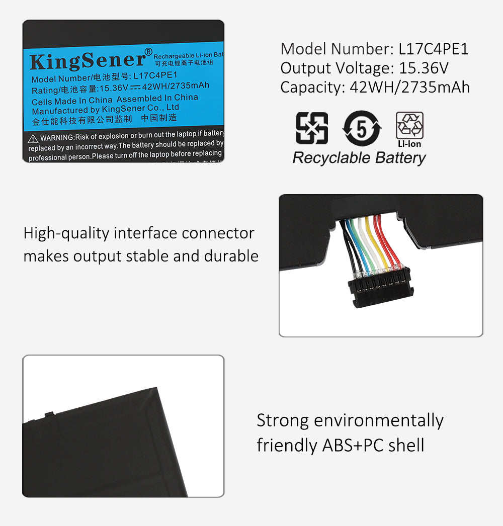 Lenovo-L17C4PE1-15.36V-42Wh-Laptop-Battery