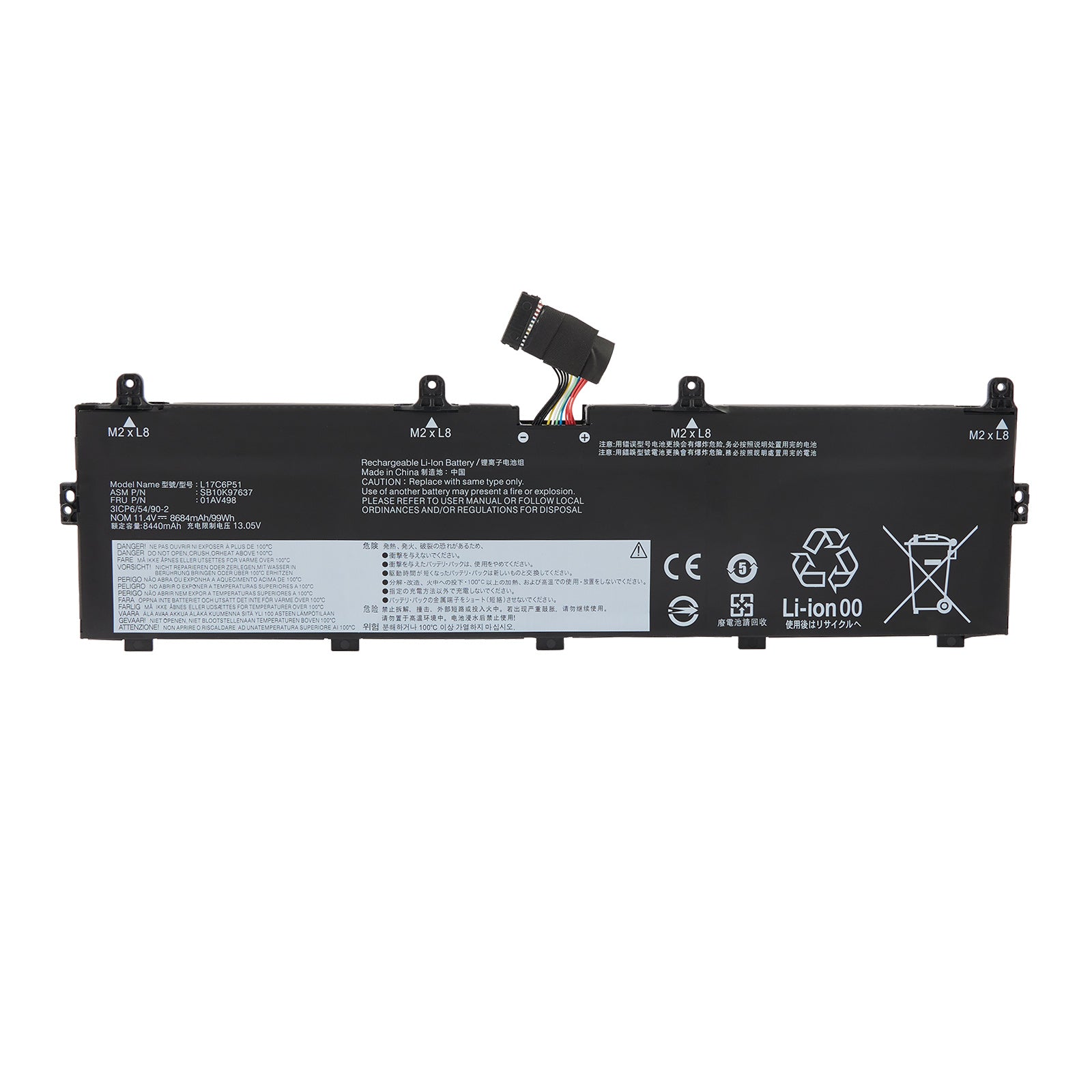 Lenovo-L17C6P51-14.4V-99Wh-Laptop-Battery