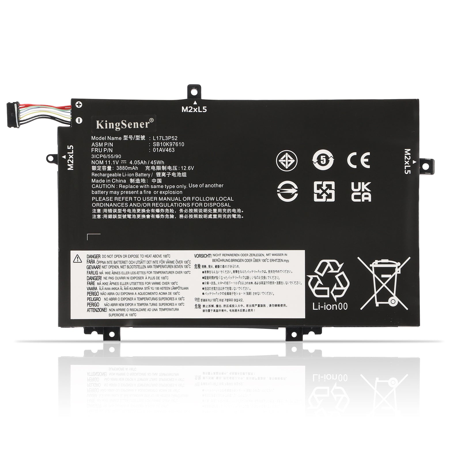 Lenovo-L17L3P52-11.1V-45Wh-Laptop-Battery