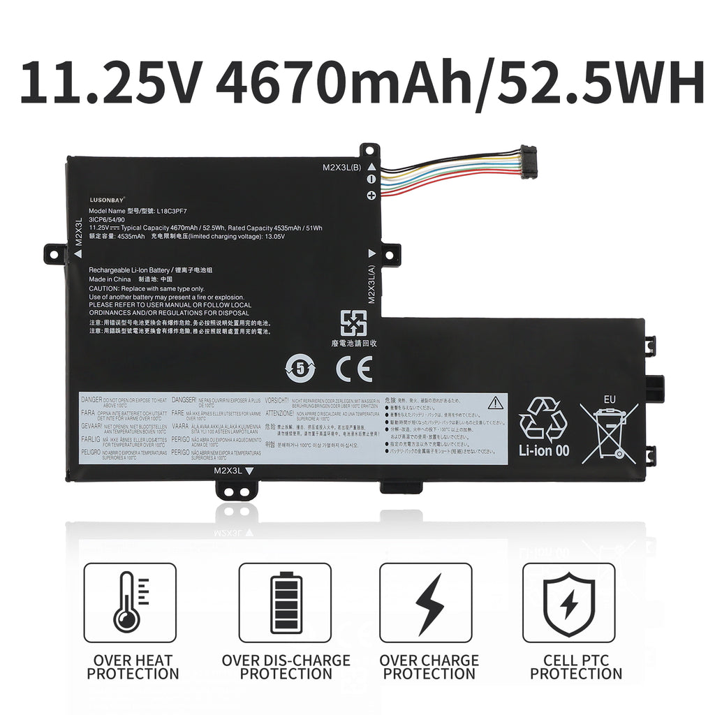 Lenovo-L18C3PF7-11.25V-52.5WH-Laptop-Battery-LUSONBAY