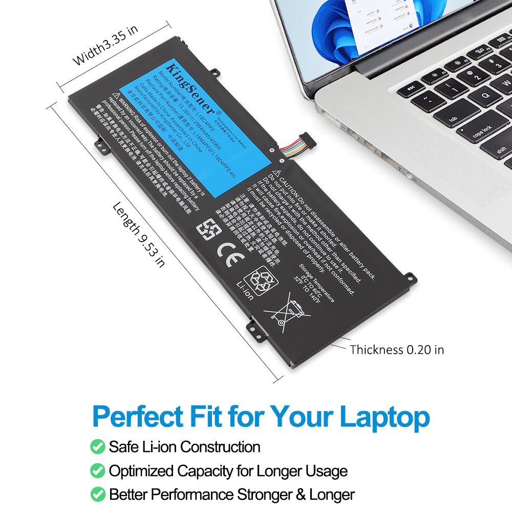 Lenovo-L18C4PF0-15.36V-2964mAh-Laptop-Battery
