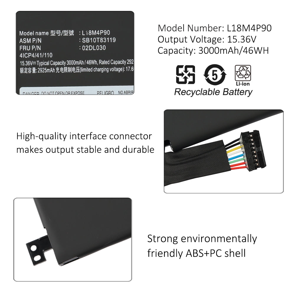 Kingsener-L18M4P90-laptop battery-3000mAh