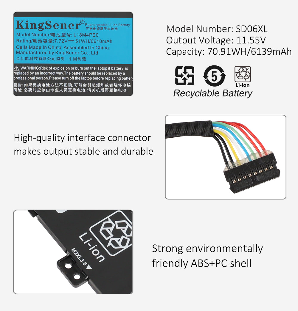 Lenovo-L18M4PE0-7.72V-51WH-Laptop-Battery