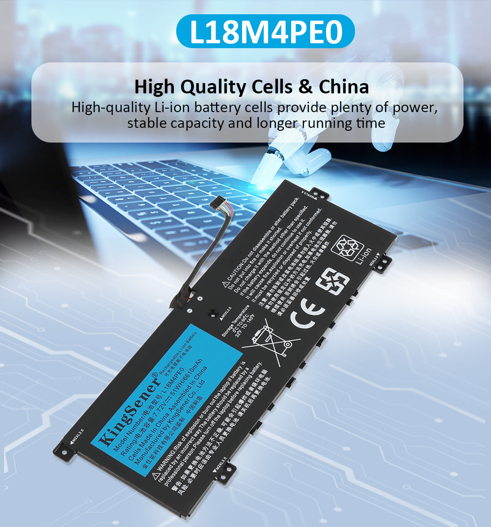 Lenovo-L18M4PE0-7.72V-51WH-Laptop-Battery