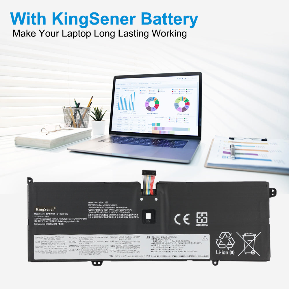 Lenovo-L18M4PH0-7.68V-60Wh-Laptop-Battery