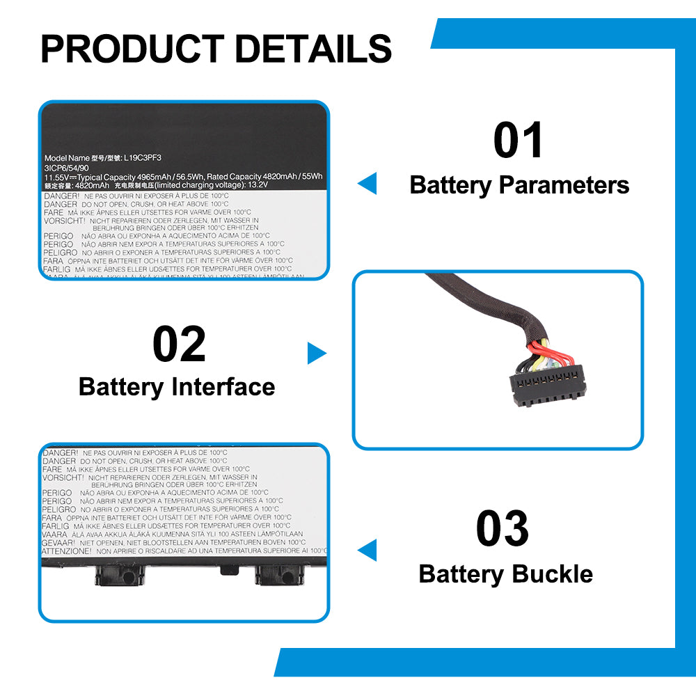 Lenovo-L19C3PF3-11.52V-56.5Wh-Laptop-Battery