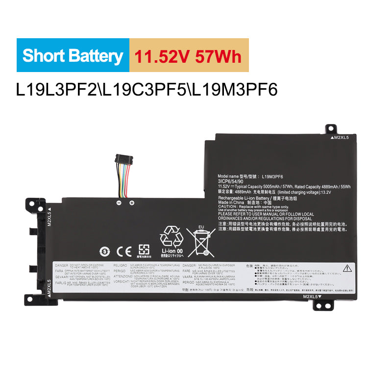 Lenovo-L19C3PF5-11.52V-57Wh-Laptop-Battery-Short