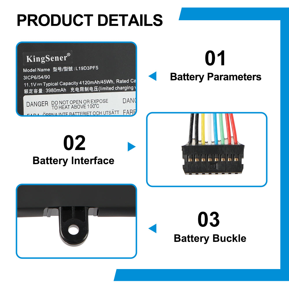 Lenovo-L19D3PF5-11.34V-45Wh-Laptop-Battery