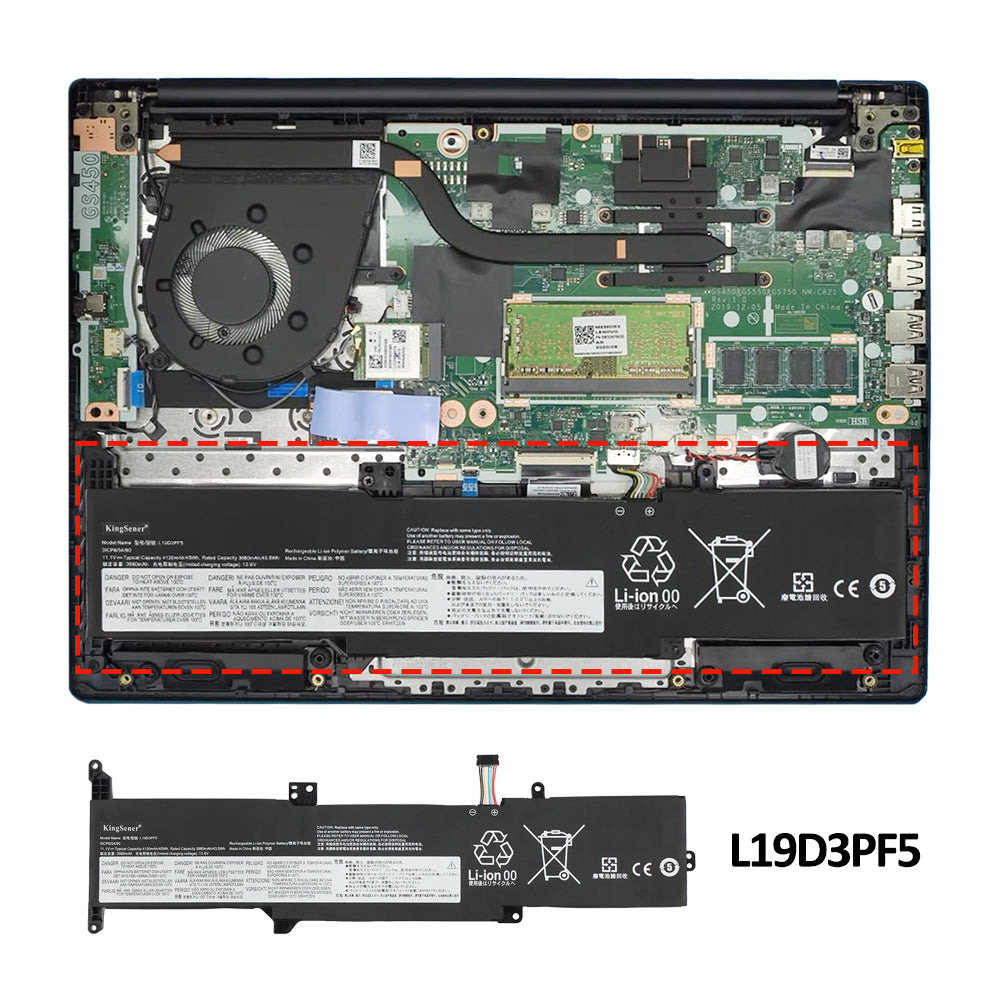 Lenovo-L19D3PF5-11.34V-45Wh-Laptop-Battery