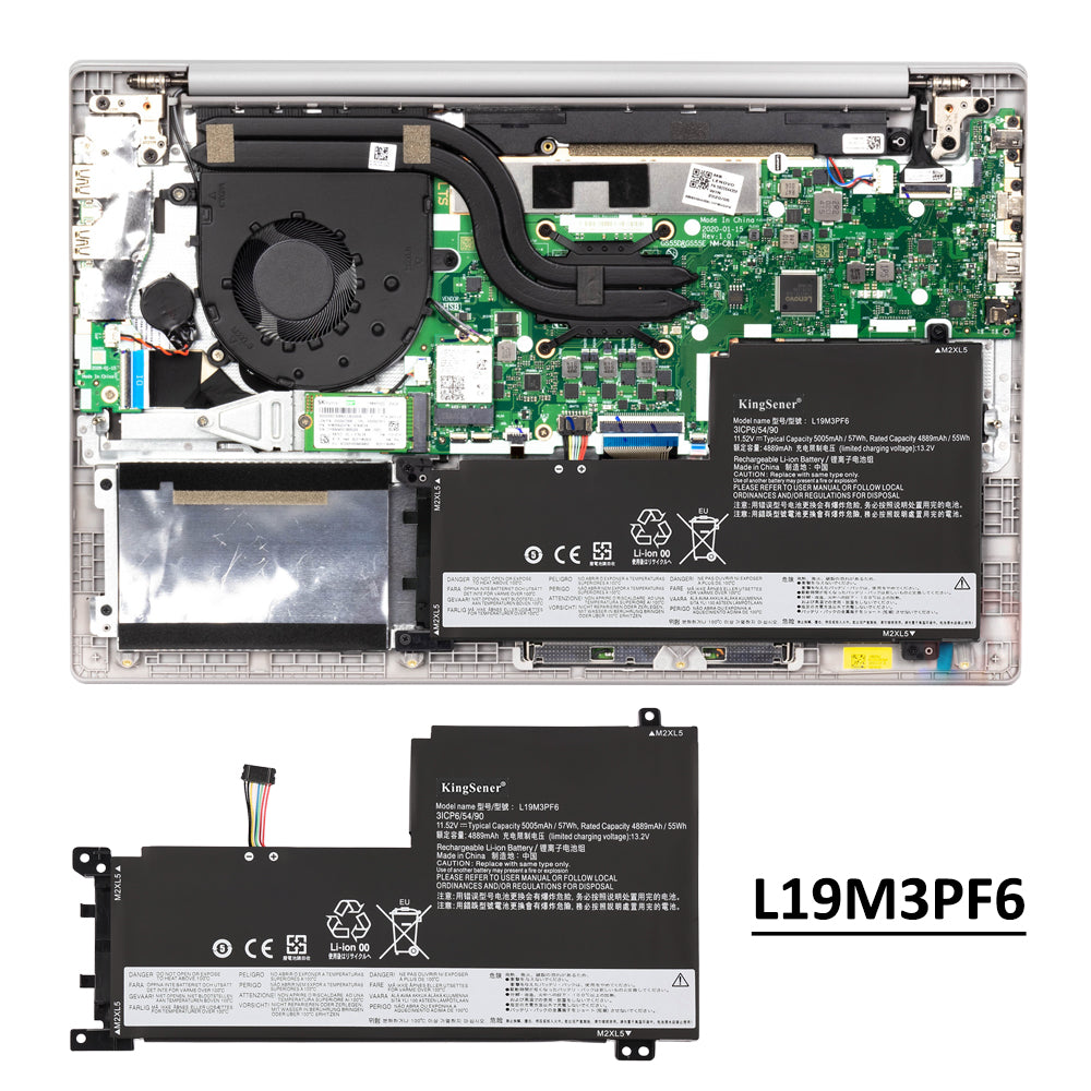 Lenovo-L19M3PF6-11.52V-57Wh-Short-Laptop-Battery