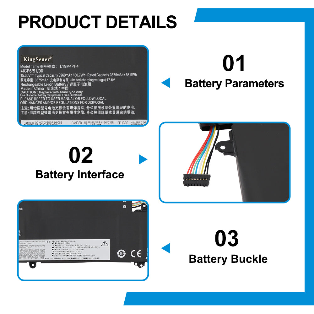 Lenovo-L19M4PF4-15.36V-60.7Wh-Laptop-Battery
